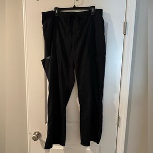 Cherokee Workwear Black Scrub Pants